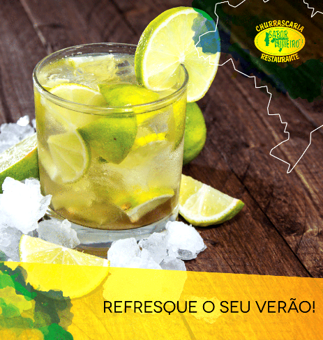 caipirinha sabor mineiro